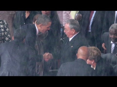 Handshake seen around the world