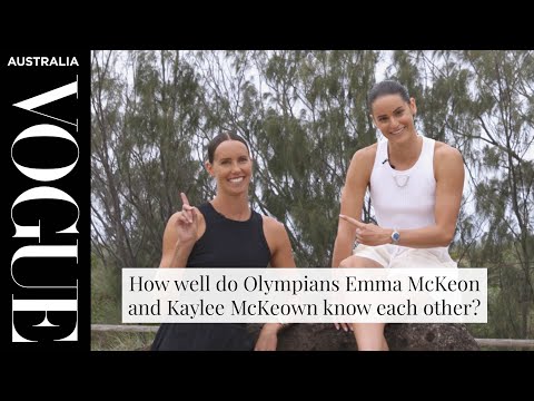 Quanto bene si conoscono le olimpioniche Emma McKeon e Kaylee McKeown? | Vogue Australia Quanto bene si conoscono le olimpioniche Emma McKeon e Kaylee McKeown? | Vogue Australia