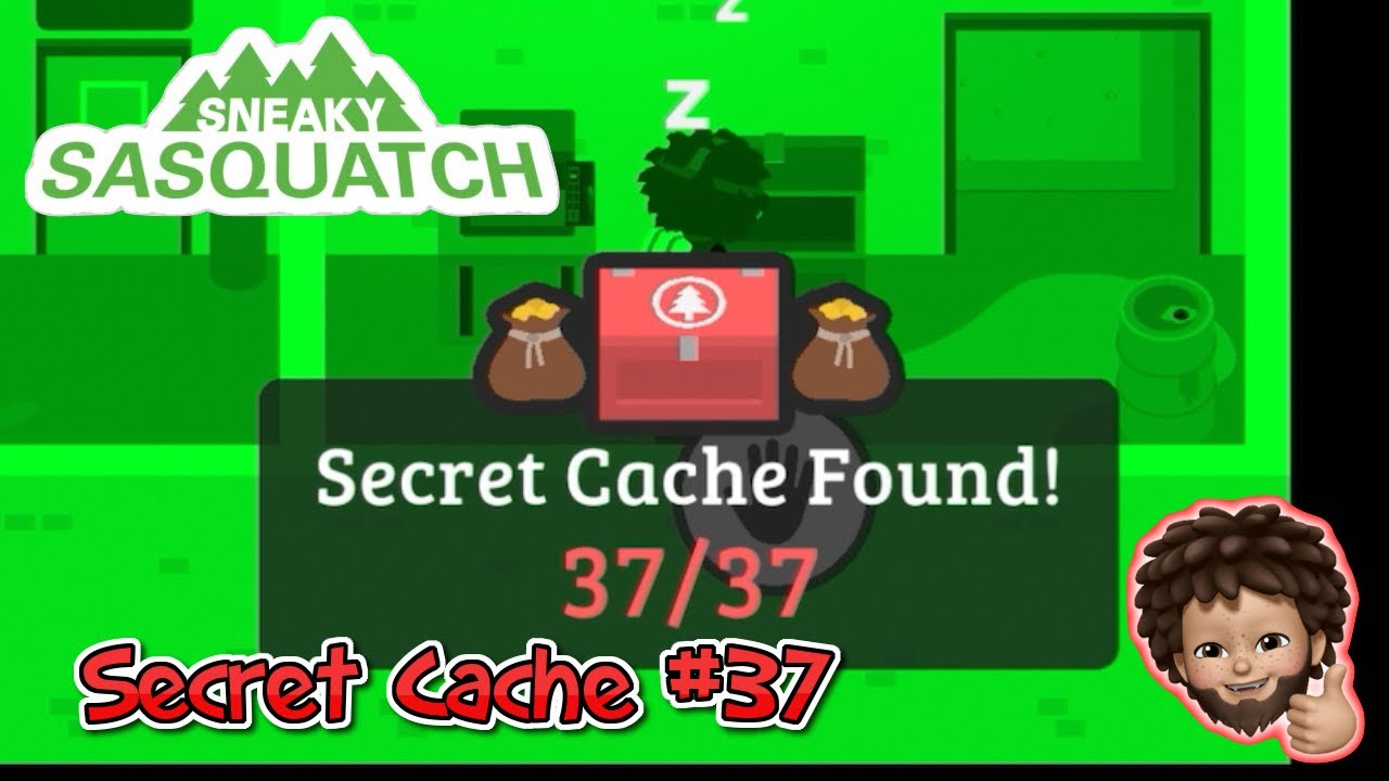 Sneaky Sasquatch - Secret Cache #37