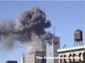 rooftop view of 2nd plane hitting south tower loud boom   