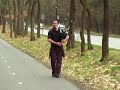 Doedelzakspeler; bagpipe player; Dudelsack Doedelzakspeler; bagpipe player; Dudelsack