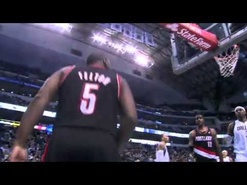 Raymond Felton’s circus shot against Mavericks