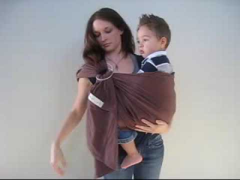 baby wrap hip carry