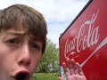 Coke machine in the middle of nowhere. Crazy. Freds cousin