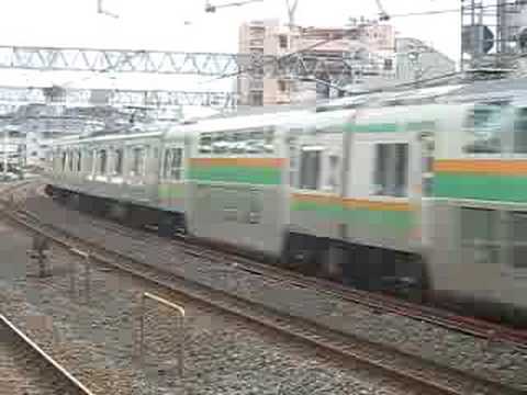 宇都宮線E231系川口駅通過2