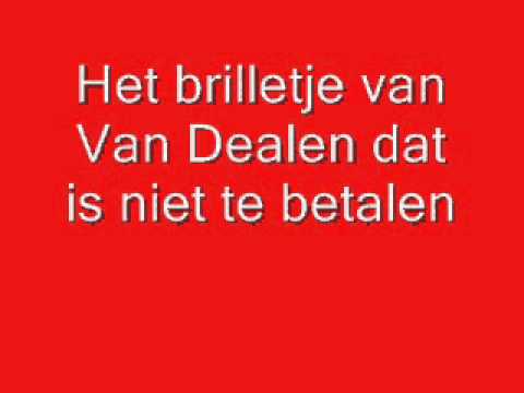luc lutz - het brilletje van van dealen (Lyrics)