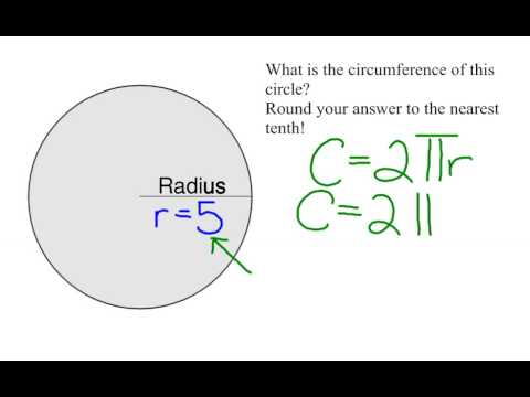 how to calculate circumference
