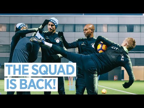 Video: The Squad is Back! | Man City Training