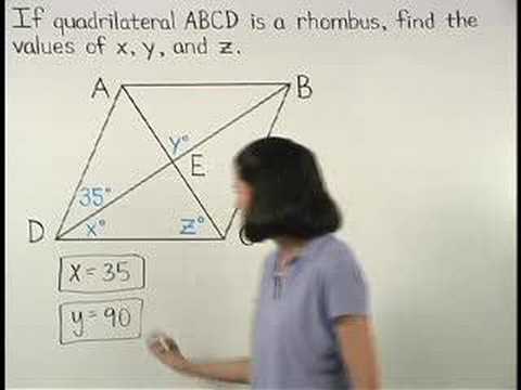 how to define a rhombus