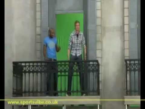 Peter Crouch 'behind the scenes'