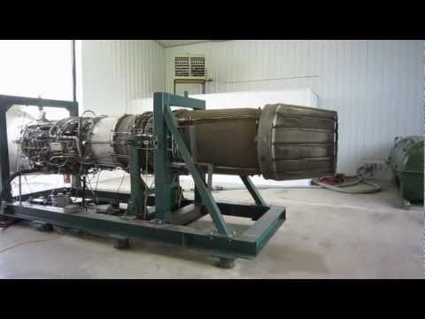 Ge - A newly rebuilt engine from a supersonic fighter is put to the test at the S&S / Maddex test cell. After some run-ups from idle to full military power, the a...