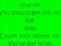 Swagger Jagger - Parody - Scummy Charver - Lyrics video.