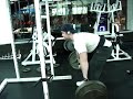 Barbell Rows 275lbX10
