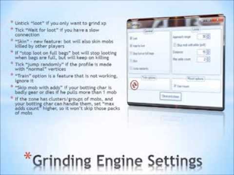 lazybot - This video contains: a few tips every setting explained how to setup the bot how to create a profile (grinding+flying) how to minimize the risk of reporting ...