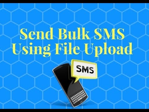 how to provide sms send facility in website