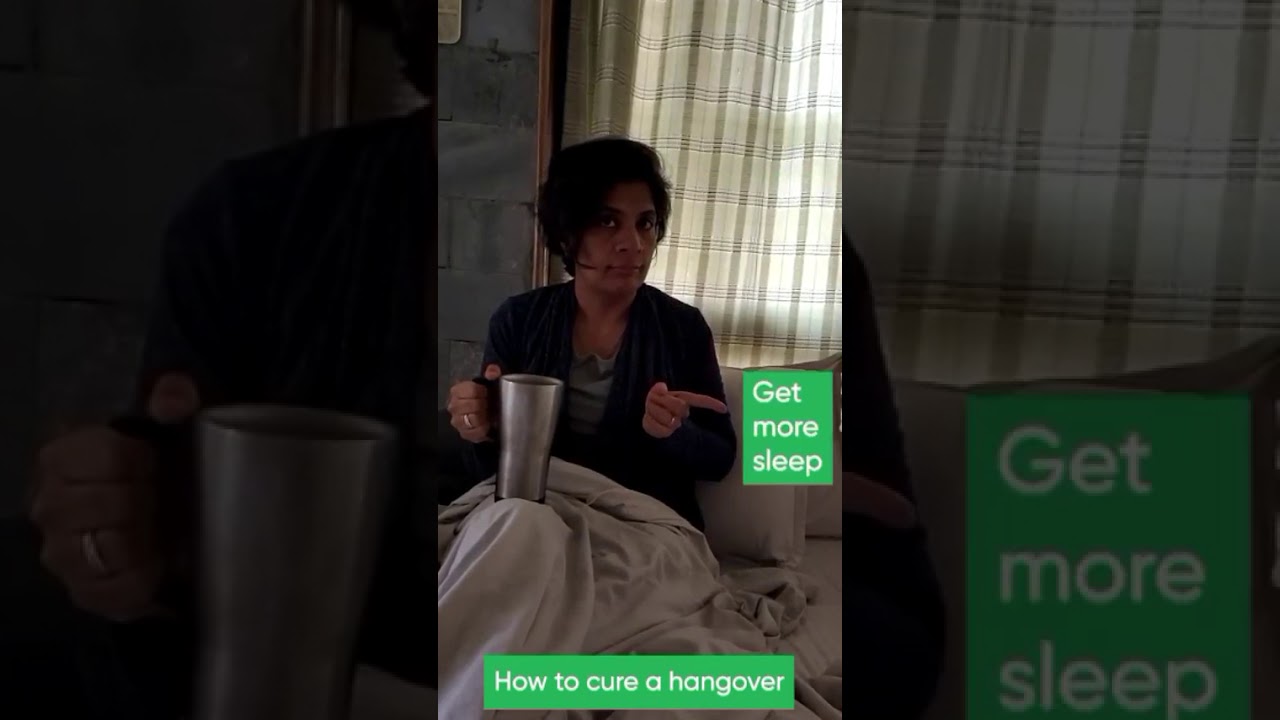 How to cure hangover