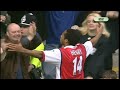 this video series contains all of thierry henry's 226 goals for arsenal, who he played for between 1999-2007. henry is recognised as a world class striker and is regarded as one of the finest players in arsenal's history. although henry played up front as a striker during his youth, he spent his time at monaco and juventus playing on the wing. when henry joined arsenal in 1999, wenger immediately changed this, switching henry to his childhood position, often pairing him with dutch veteran dennis bergkamp. during the 200405 season, wenger switched arsenal's formation to 4-5-1. this change forced henry to adapt again to fit into the arsenal team, and he played many games as a lone striker. still, henry remained arsenal's main offensive threat, on many occasions conjuring spectacular goals. wenger once said of his fellow frenchman: 