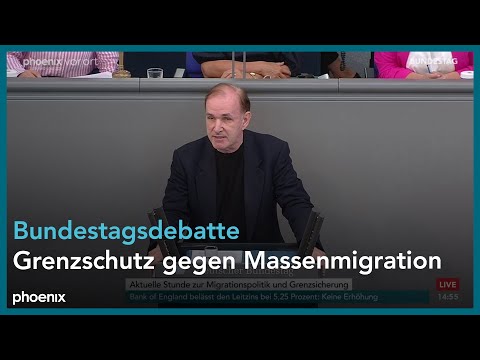 Bundestag: Aktuelle Stunde zum Grenzschutz gegen Mass ...