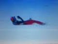skijump chrash