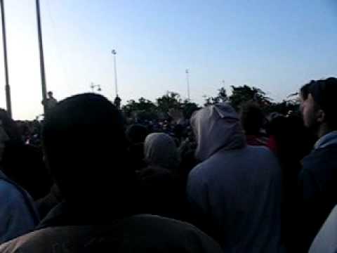 King Mohammed VI greets his people