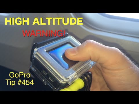 WARNING - High Altitude with LCD Touchable BackDoor - GoPro Tip #454