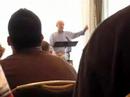 John Rutter conducting