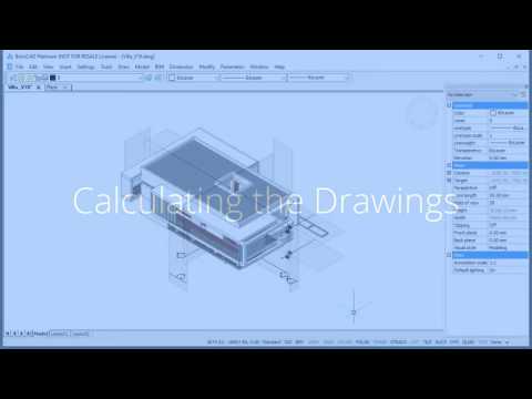 Plans, Sections and Elevations in BricsCAD BIM HD, 720p