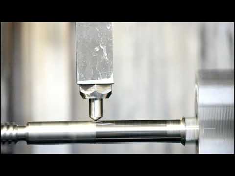 Diamond burnishing of valve spindle (no coolant)