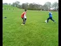 Reecy in goal youtube trial run 1st vid