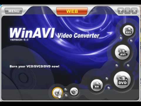 Convertir videos en DVD con Winavi 0 Convertir videos en DVD con Winavi