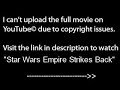 Star Wars Empire Strikes Back, PART 1 /9,WATCH full film/movie online part1