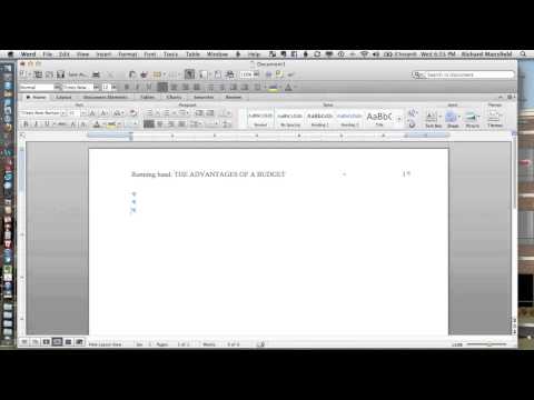 how to change header in word