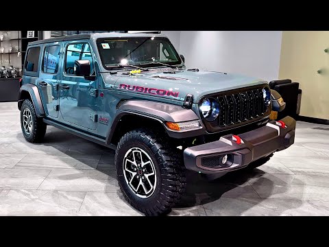 2025 Jeep Wrangler RUBICON Off-Road SUV, Interior and Exterior Detail