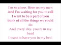 Basshunter~All I ever wanted lyrics!