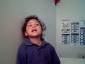 Carmen Saying her ABC\