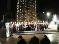 Jingle Bells performed at Trafalgar Square London - 09.12.09