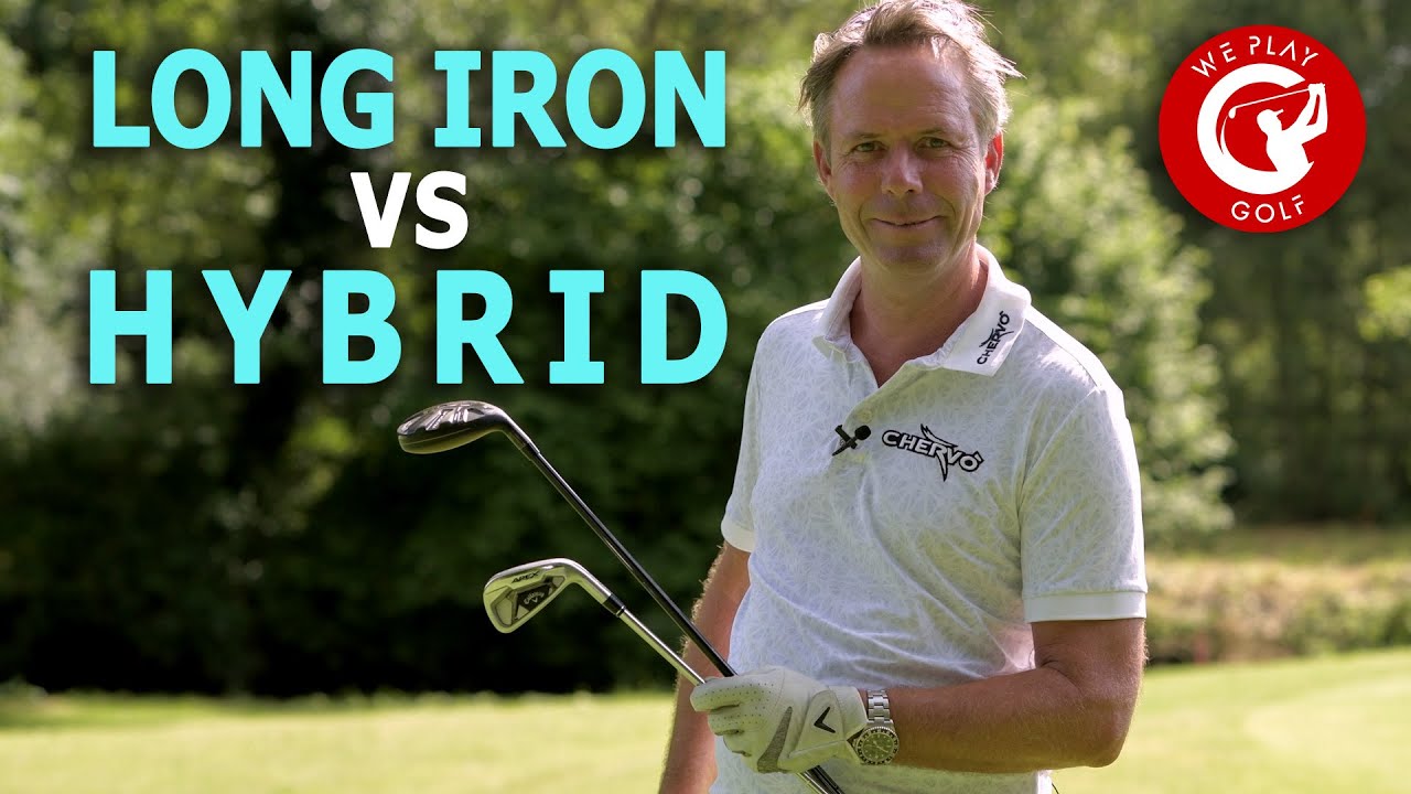 The DIFFERENCE between LONG IRON golf swing and HYBRID golf swing