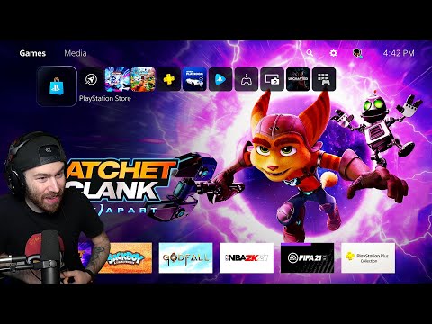 First Look at the PlayStation 5 User Experience REACTION
