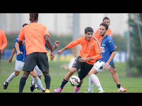 L'allenamento con il Chisola - Juve train with Chisola