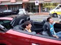 Descapotando el Megane Cabrio en Cap d\ Descapotando el Megane Cabrio en Cap d\