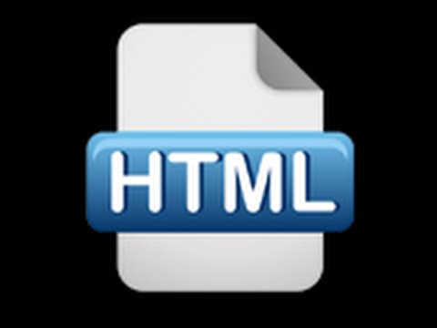 how to open html file