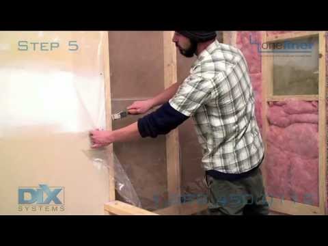 how to fit vapour barrier