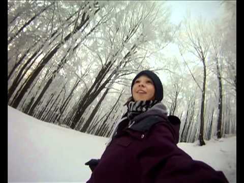 Snowboarding in Czech with Family