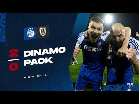 GNK Dinamo Zagreb 2-0 FC PAOK Salonic   ( Europa C...