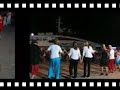 2005 on the island of alonissos in the northern aegean. the local band sometimes plays slightly out of tune but it only adds to the atmosphere. 

the names of people dancing are:
-
-
-
alekos borat zazopoulos  giannis fyssas  nana mouskouri  
alkinoos ioannidis  giannis karmas  natasa zenetzi  
alkistis protopsalti  giannis mpanios  natassa theodoridou  
anestis mantas  giannis parios  nicos portokaloglou  
angela demitriou  giannis savidakis  nikolas asimos  
angeliki eliadi  giorgos zervakis  nikos iakovidis  
anna vissi  hi 5  nikos karvelas  
antique  haris & panos katsimihas  nikos xylouris  
antonis livieratos  haris alexiou  notis sfakianakis  
antonis remos  jason thanos  paparizou elena  
antonis vardis  kaiti garbi  pashalidis miltos  
apostolos nikolaidis  kaiti livanou  pavlos sidiropoulos  
arvanitaki eleftheria  kalliopi vetta  peggy zina  
athena haikali  katsoulis vangelis  peny xenaki  
bigalis kostas  kostas makedonas  petros imvrios  
christos dantis  labis livieratos  pix-lax  
christos kiriazis  lefteris pantazis  ploutarhos giannis  
demis roussos  mando  sakis rouvas  
despina vandi  manolis famellos  stelios kazantzidis  
dimitra galani  manos hatzidakis  stella georgiadou  
dimitris panagopoulos  marcos  triantafillos  
dionisis shinas  margarita zorbala  vasilis karas  
dytikes synoikies  maria farantouri  vasilis papakonstantinou  
elena paparizou  maria louiza vassilopoulou  vicky leandros  
eleni peta  maria polykandrioti  victoria chalkiti  
eleni tsaligopoulou  maria stavropoulos  xristina delli  
evridiki  melina kana  yanni  
elli kokkinou mariada petridi yiannis fyssas 
fatme - portokaloglou  melina tanagri  yannis k. ioannou 
george alkaios  michalis hadjigiannis  yiannis karmas 
george dalaras  michalis rakintzis  yiannis kotsiras  
george mazonakis  mitropanos dimitris  yiannis mpanios 
 george scordilis    yiannis parios 
 giorgos tsalikis   yiannis savidakis

athens skopelos skiathos volos thessaloniki crete rhodos kos corfu levkas kithera peloponessos santorini lesbos