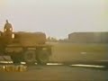 FUEL TANKER ON FIRE 1944 AT  AIR BASE  109  PODINGTON