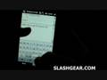 HTC Touch HD text entry demo