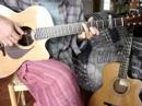 hi,

i like this tune too, but played with a capo on fret 2, maybe to make it sound a bit 