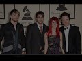 Paramore on the red carpet