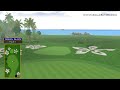 Golden Tee Great Shot on Tahiti Cove!